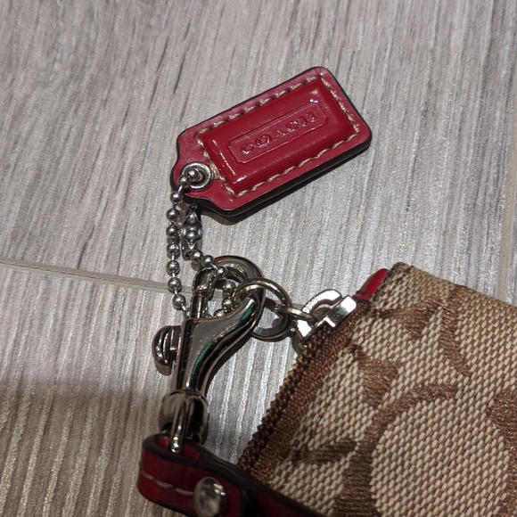 Coach Signature Wristlet - Picture 5 of 5